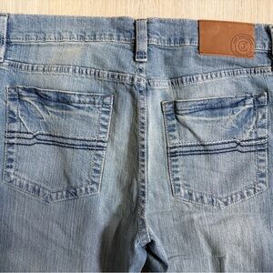 Cody James cowboy cut Light Blue Denim Jeans